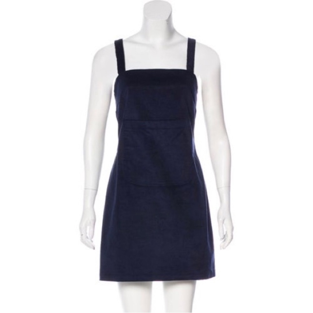 STAUD Navy Mini Dress